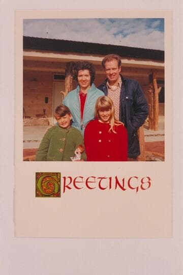 Christmas card sent in 1971:  Sandra ? and Dr. A. W. (Gus) Scott