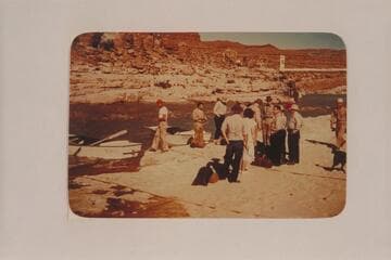 The Nevills San Juan party about to leave Mexican Hat