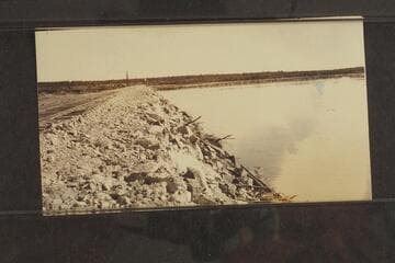 The beaten Colorado quietly flowing into the Pescadero Cut