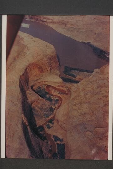 Mouth of Moki Creek.  Mile 125.  Approximate gauge:  23,000 cfs