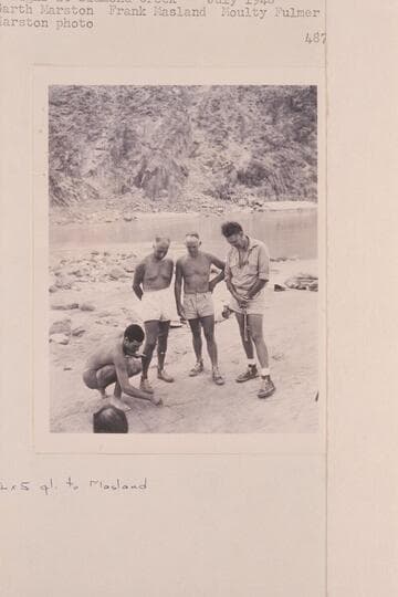 Designs at Diamond Creek; Garth Marston, Frank Masland, Moulty Fulmer and John Doerr