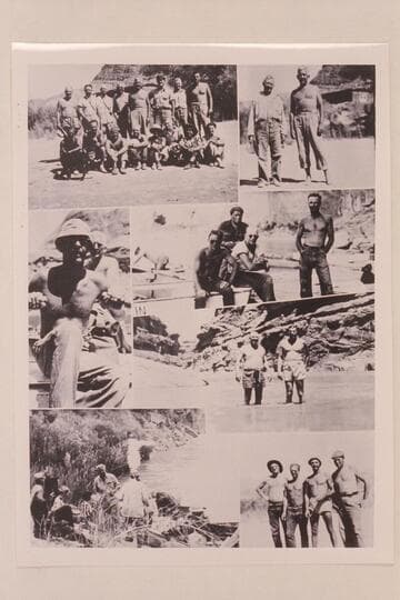 First page of photos from Woodbury's "Norman Nevill's Expedition"