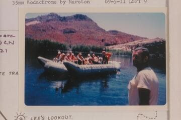 Sanderson baloneys clearing at Lees Ferry