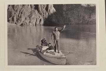 "Bride of the Colorado". Another view showing detail of the boat
