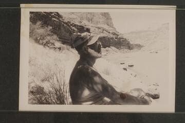 Dock Marston; Deer Creek in the Grand Canyon; Mile 136