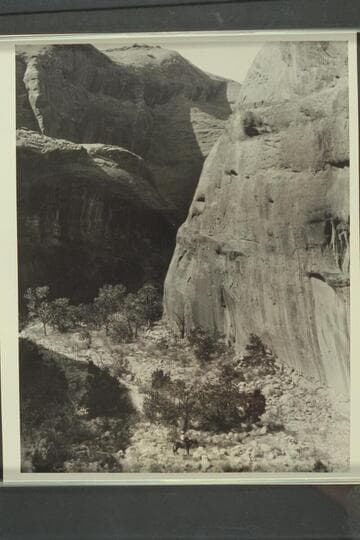 The Armsby party enroute to Rainbow Bridge with the plaque