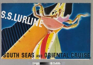 S. S. Lurline :                                   1934 South Seas and Oriental cruise