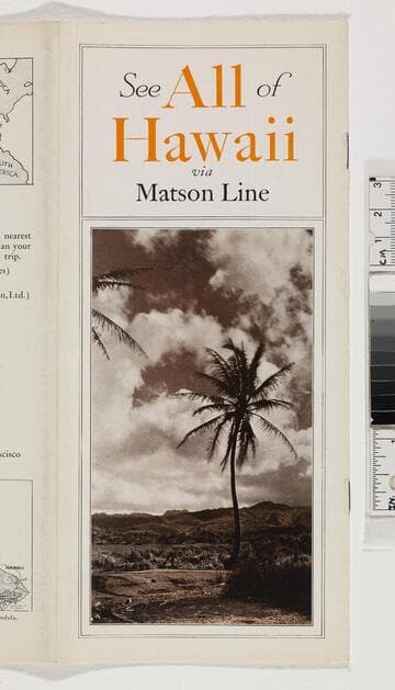 See all of Hawaii via Matson Line