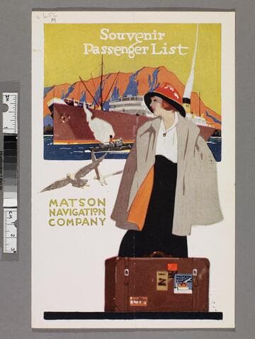 Souvenir passenger list