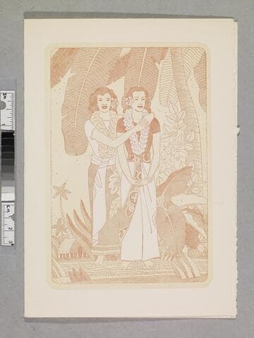 Dinner aboard S. S. Lurline menu