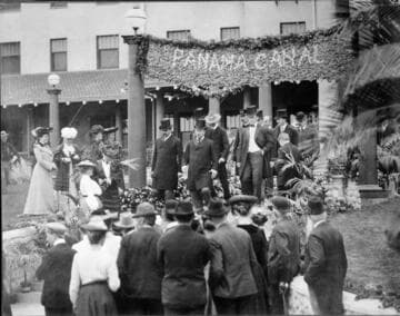 Visit of President Theodore Roosevelt to South Pasadena, 1903