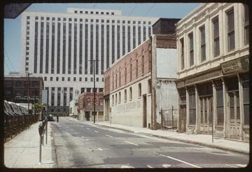 Commercial Street west of San Pedro Street