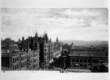 Hollenbeck Hotel 2nd & Spring Streets, Los Angeles