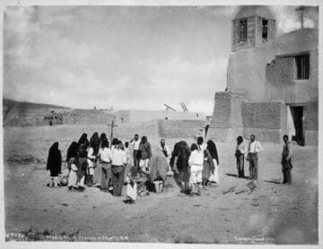 Funeral at Isleta, N. Mexico