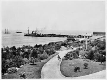 Redondo Beach wharf and  bathhouse