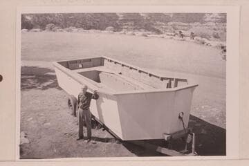 [photo on photocopied letter with Kolb Brothers heading]