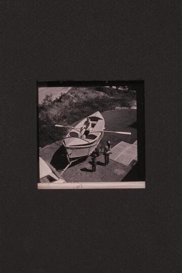 Martin Littons' dory type of skiff built in Oregon. Shown nested in Reilly's hull