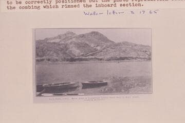 "Besides these boats they (Spencer) had two small boats propelled with small engines of about ten horsepower. These boats got away and went down the river." (Jerry Johnson)