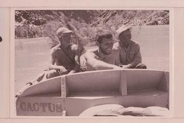 Crew of "Cactus": Atherton, Beer and Bundy