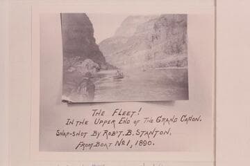 Probably in area of Mile 75. The boats are overloaded. McDonald is at the sweep at left