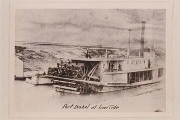 Port Isabel at low tide