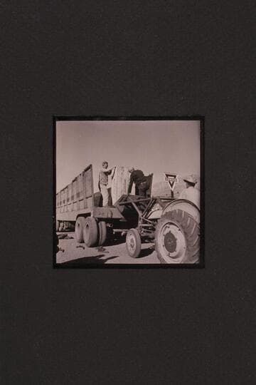 Unloading and uncrating motors at Cliff Dweller's Lodge