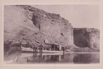 The "Big Boat" of the Moab Garage Company.  Used in freighting to oil well below Moab
