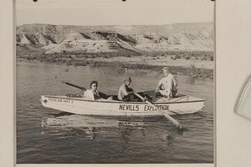 Marie Saalfrank, Kent Frost and Joe Desloge; Pierces Ferry