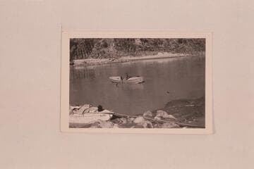 Buzz Holmstrom at his meeting with the Carnegie-Caltech party at Diamond Creek