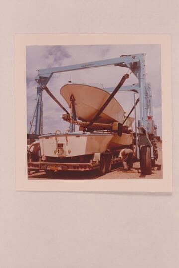 Mack Miller unloading his cargo of Turabocraft at Boulder City Marina
