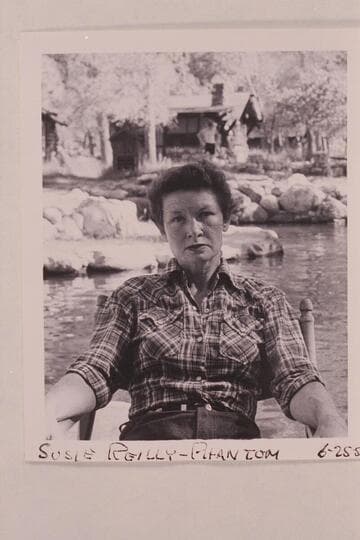 Susie Reilly. Phantom Ranch. Susie completed an entire traverse of Grand Canyon when she went from Lees Ferry to Bright Angel in 1951