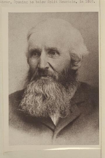William Lewis Manly. Manly and companions traveled the Green River from near Green River, Wyoming, to below Split Mountain, in 1849