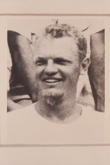 Jack McKellar. In Boulder City after Grand Canyon traverse as boatman with Harris-Brennan party