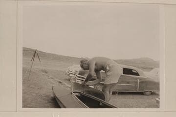 Masland assembles foldbot at Mexican Hat