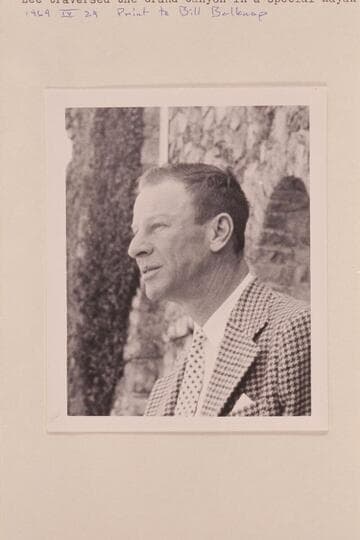 Alexander Grant--Zee. Kings Gap. Zee traversed the Grant Canyon in a special kayak in 1940