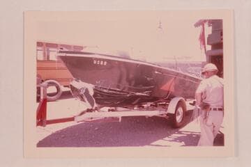 Wrecked Triangle Boat, Boulder City