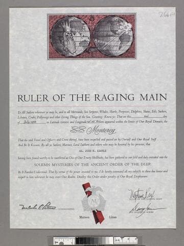 Ruler of the raging main