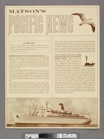 Newsletter with business reply mail card