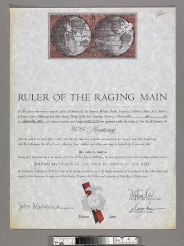 Ruler of the raging main