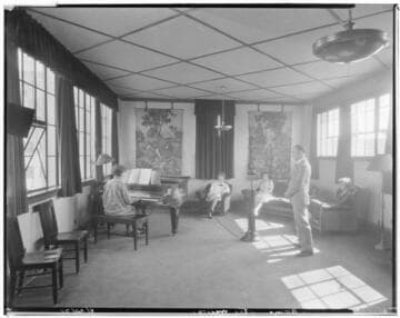 Radio room at Pasadena Star News, 525 East Colorado, Pasadena. 1926