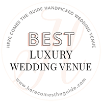 Image denotes "Best luxury wedding venue."