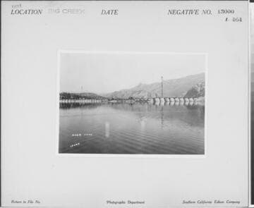 Big Creek, Florence Lake Dam