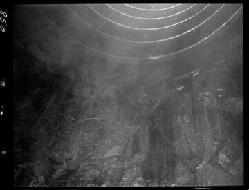 Big Creek - Mammoth Pool - Surge shaft wall where supports end