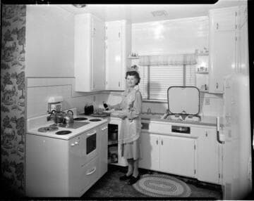 Domestic electric kitchen