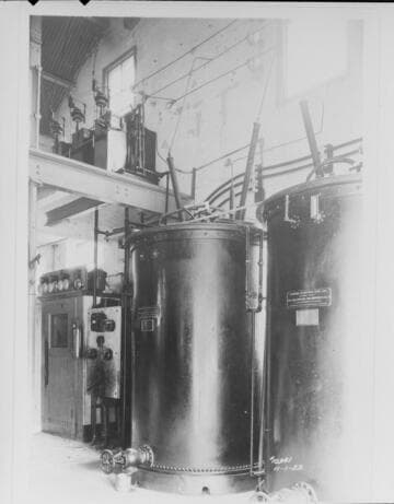 Santa Ana River #3 interior shot of transformers