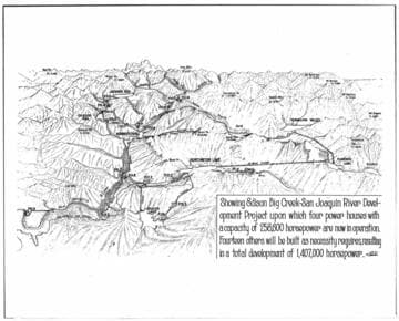 Popular map of Big Creek Layout "Pagett"