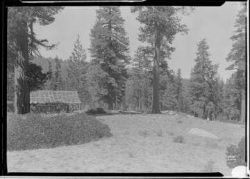 Big Creek, Florence Lake Dam - Campsite - first permanent structure