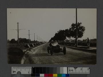 Sunbeam driven by Marquis on San Vicente, Santa Monica