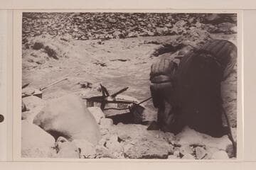 Lining the "Botany" in what appears to be Hermit Creek. Nevills party of 1938