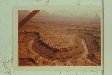 Green River from Mile 6 at left to Mile 3